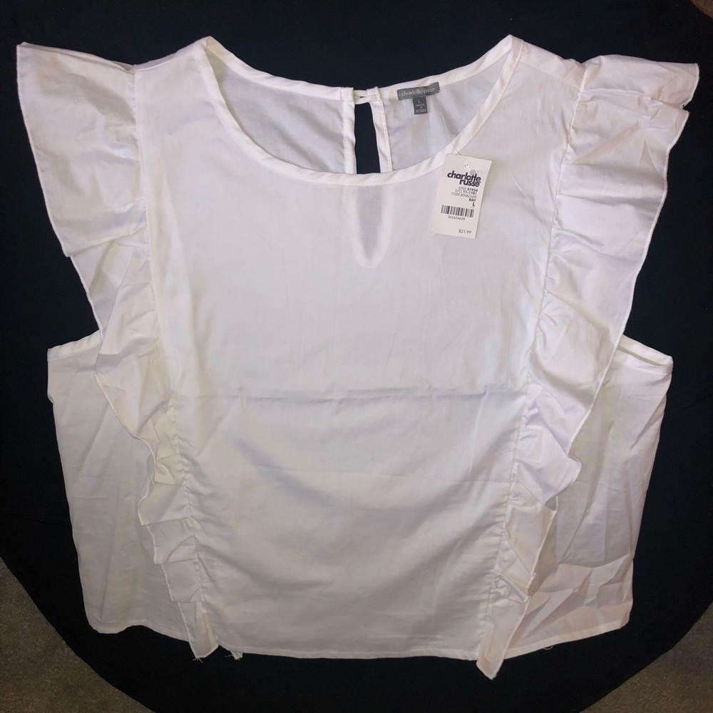 Charlotte Russe White Blouse